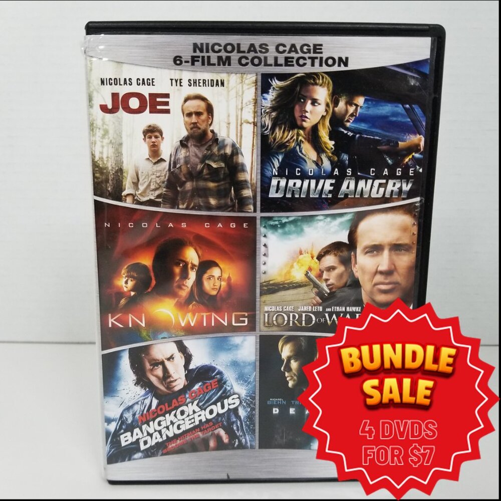 Nicolas Cage 6-Film Collection DVD